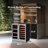 30" 33-Bottle & 80-Can Dual Zone Wine & Beverage Cooler, 6 Cu.Ft., Built-In & Freestanding Refrigerator, 36–72°F, Amber/Blue/White LED, 9-Adjustable Shelves, Anti-Fingerprint, Hidden Hinges, Carbon Filter, Compressor & Fan Cooling Wine Fridge