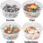BPA-Free Deli Containers with Lids, Microwave & Freezer Safe Food Storage Set, 16 oz, 24 Count