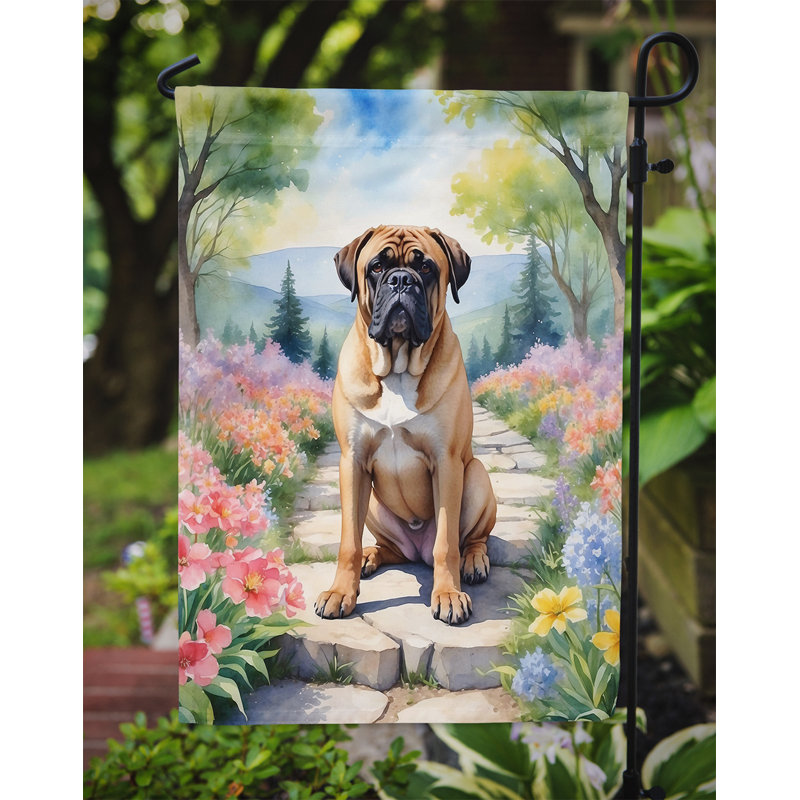 Drapeau de jardin en polyester à double face H 15,5 po x l 11,25 po Babig