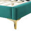 Lit plateforme en velours actuel Performance par Modway-170633745-170633748