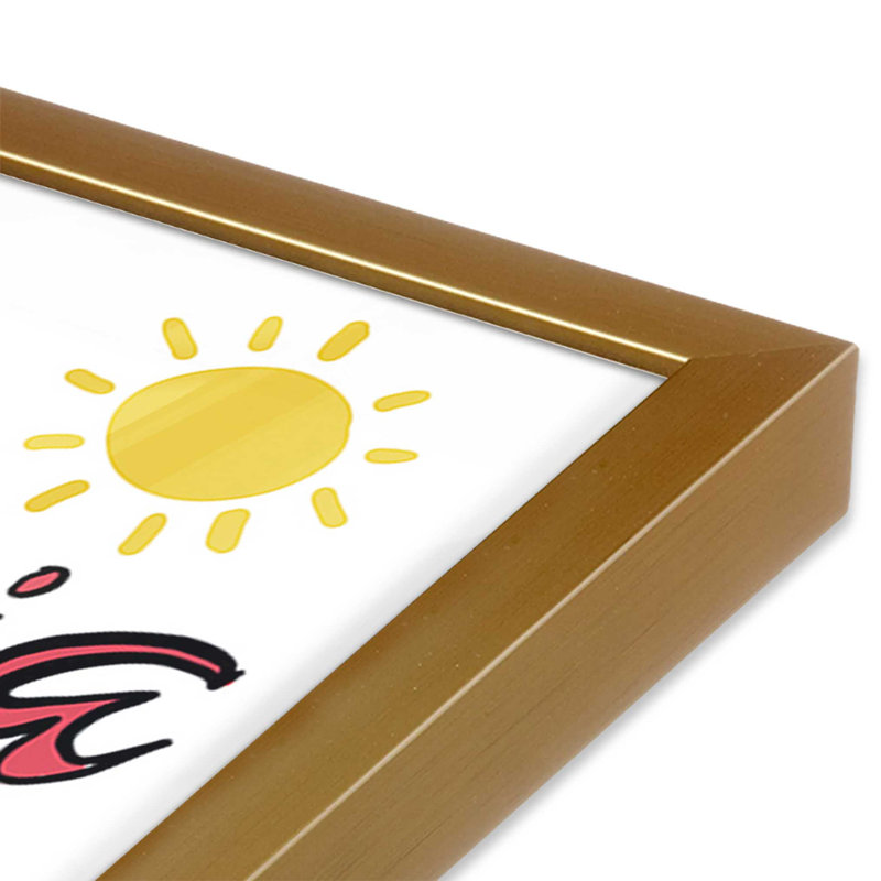 Reproduction d'art «Georgia» par Farida Zaman, H 30 po x l 30 po, Doré