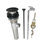 Drain escamotable pour lavabo de salle de bain Kingston