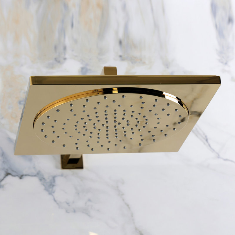 Kingston Brass Restoration Single-Handle Pressure Balanced Shower Faucet, Polished Brass