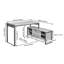 Bureau en L réversible Draylen-225039299