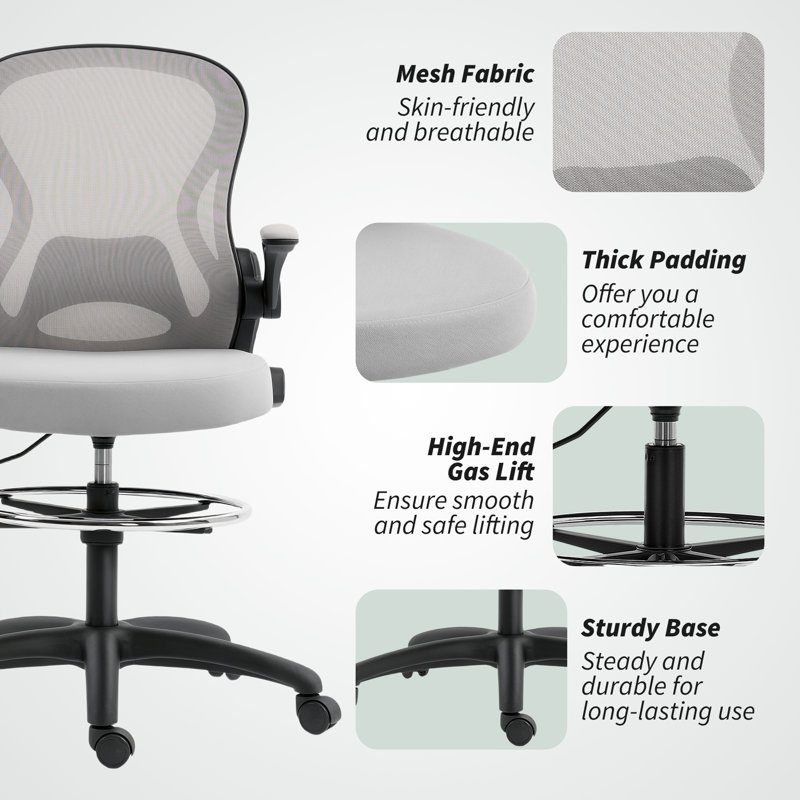 Polyester Drafting Chair