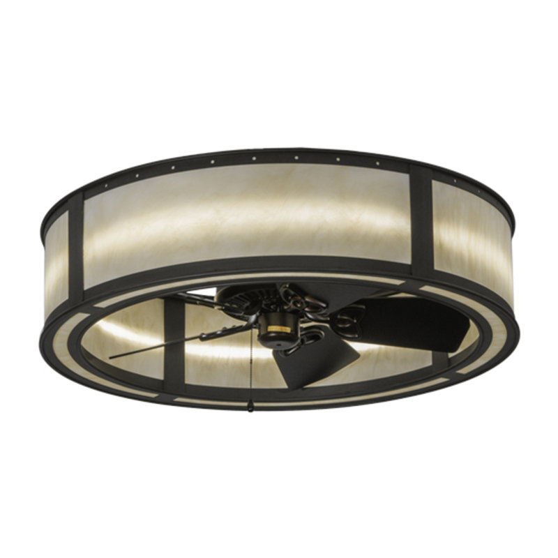Smythe Craftsman LED Downrod Ceiling Fan