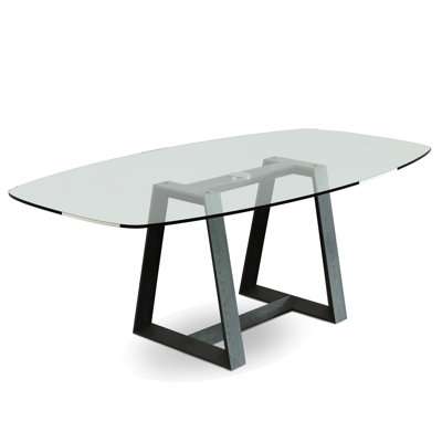 Devlyn Glass Top Dining Table