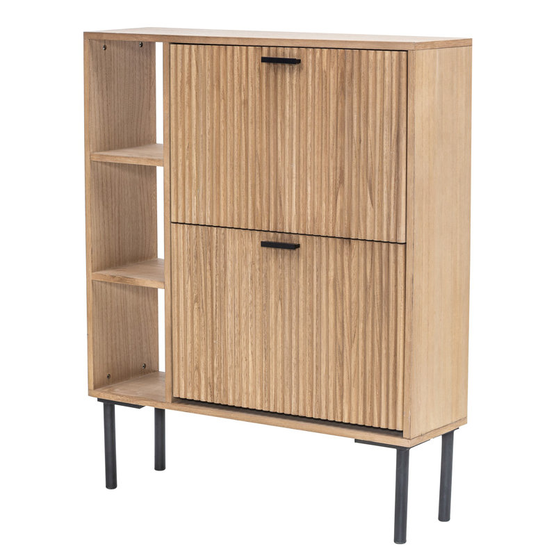 Yingling 2-Drawer Shoe Cabinet