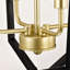 Luminaire suspendu moderne en métal 8 lumières-1662937396