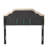 Tufted Upholstered Headboard Queen Size, Solid Wood Head Board With Durable Metal Legs, Adjustable Height Queen Headboard With Nailhead Trim,Fabric Headboard In Modern Button Tuffted Design-458828199