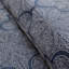 Ensemble d'édredon 8 pièces jacquard bleu marine
