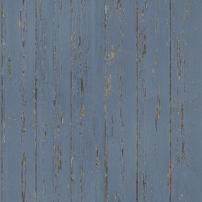Gluck 10m x 52.8cm Matte Wallpaper Roll, Dark Blue