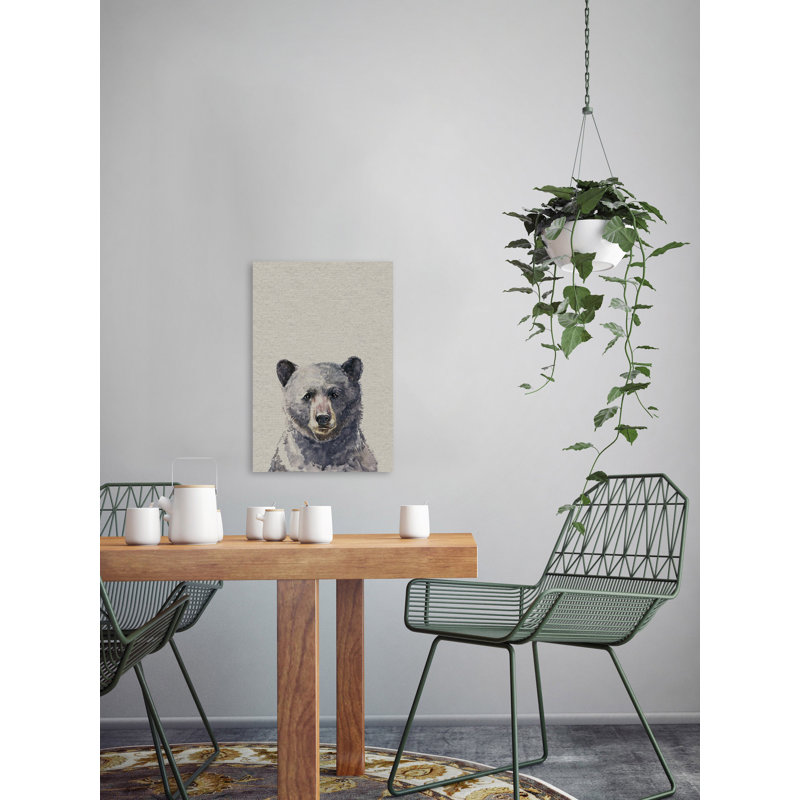 " Grumpy Big Bear " Painting Print, 36" H x 24" W x 1.5" D