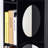 Black + White Acrylic Corner cabinet