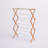 Bamboo Folding Clothes Drying Rack, Upscale Laundry Rack with 11 Coated Dowels, Environmentally Friendly, Stable Frame, Shelf for Drying Flat
