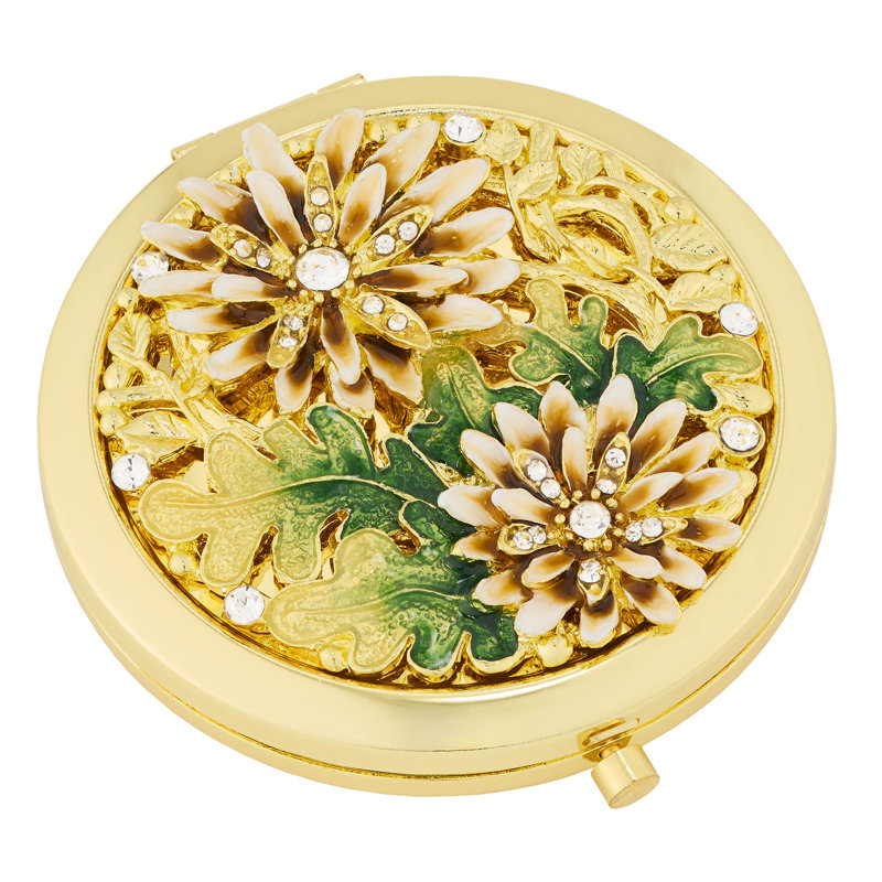 Floret Round Mirror