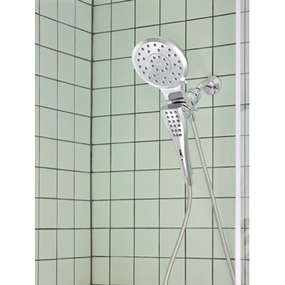 Combinaison de douche à pluie / douche à main 1,75 GPM Verso avec cadran Infiniti et station d'accueil Magnetix