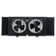 BLACK+DECKER 9 inch Dual Window Fan for Window Screen with 2 Speed Settings