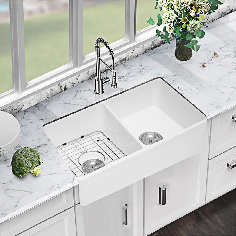 Farmhouse Apron Front Kitchen Sink