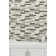 Interlocking Random Sized Metal/Glass Mosaic Sheet Tile