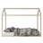 Rosa Solid Wood Kids Canopy Bed Frame-215059772-226570312