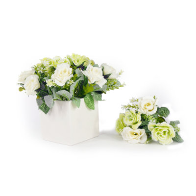 Roses dans un vase