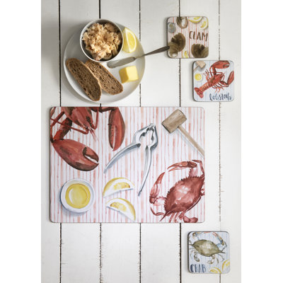 Pimpernel Summer Feast Melamine Sandwich Tray 15.1X6.5"