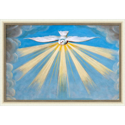 «Pentecost The Pentecostal Dove», reproduction d'art sur toile encadrée