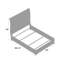 Caracole Classic Velvet Solid Wood Bed-151895862