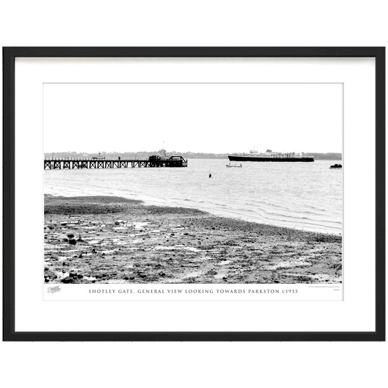 Shotley Gate, General View Looking Towards Parkston C1955 by Francis Frith - Single Picture Frame Print