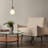 Porcelain III Pendant Light In Walnut