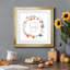 Live Laugh Love - Reproduction d'art textuel sur papier encadré-133408641-133408645