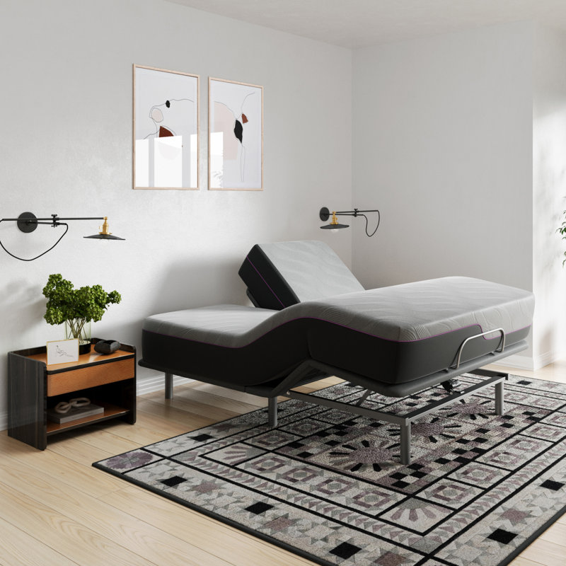 Ensemble de matelas en mousse à mémoire de forme Renew Flex Head, Très grand lit