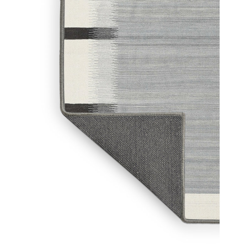 Tapis abstrait beige / noir / gris, Rectangle 8 pi x 10 pi