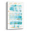Art mural en verre acrylique Epic Art «Ocean Blue 1» par Wild Apple-116352608