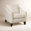 33" Wide Polyester Armchair-205450610