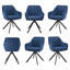 Modern Fabric Swivel Upholstered Dining Chair With Arm-2049969233