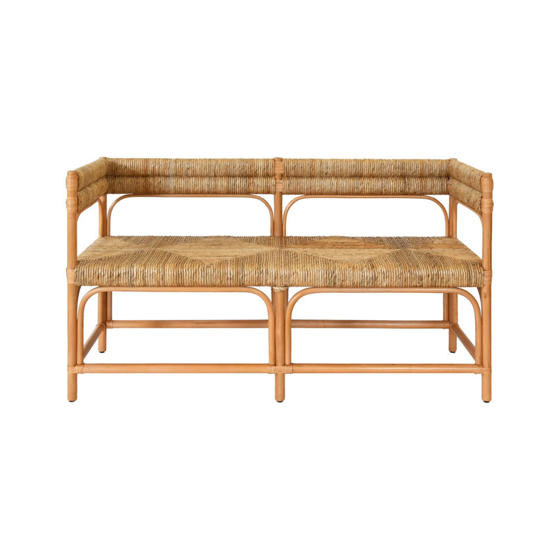Banc en rotin Ajax