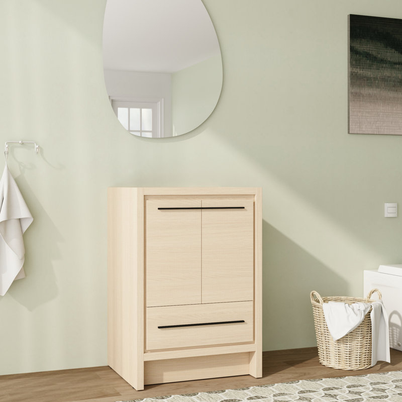 Base de meuble-lavabo simple 24 po seulement