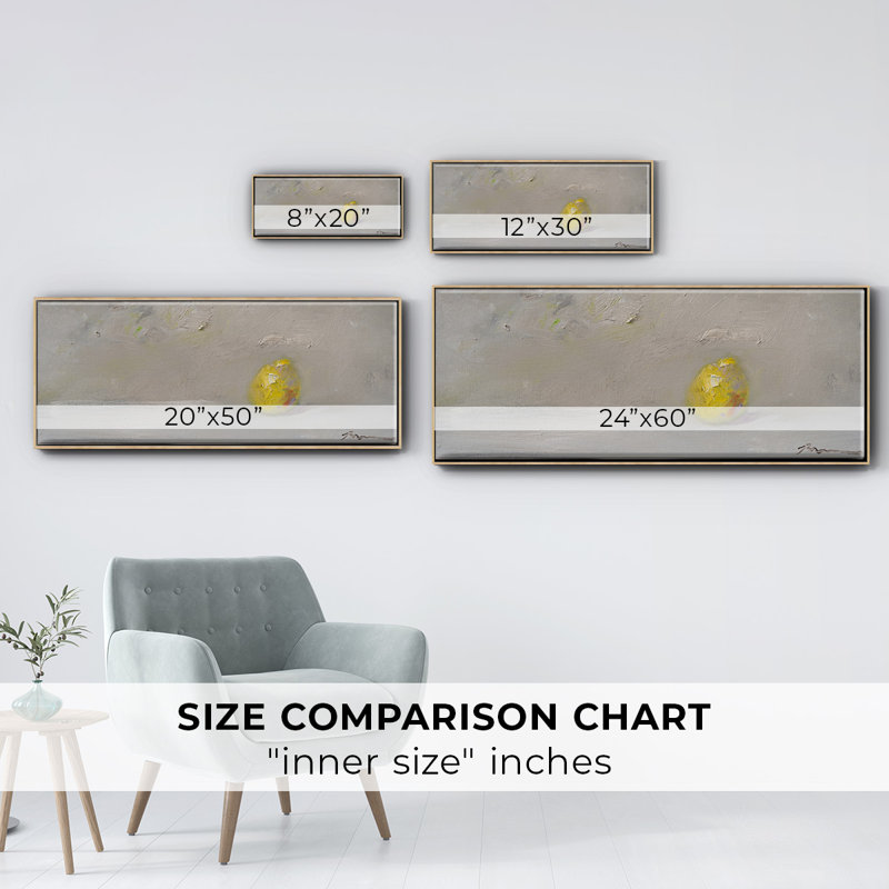 LemonLime- Framed Canvas
