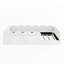Lit double tapissier sur pied-133239083