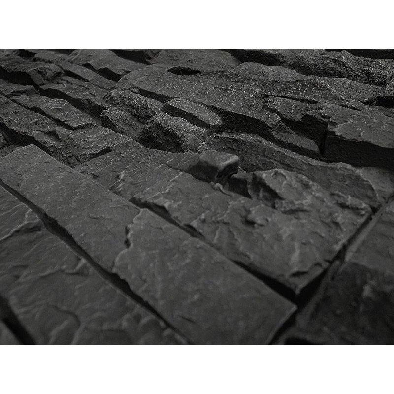 11.25" x 41.25" Stone Wall Paneling, Iron Ore