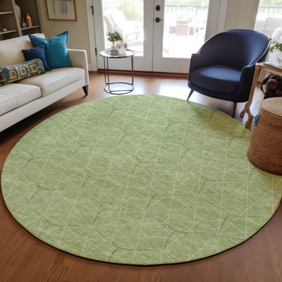 Tapis vert intérieur / extérieur Alina 
