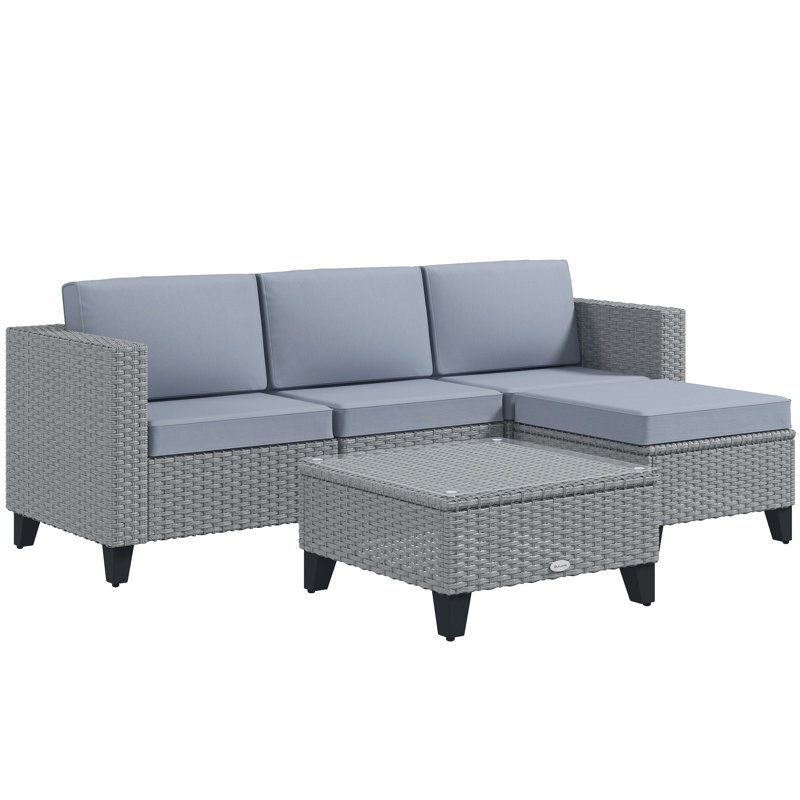 Natori 4 - Person Seating Group with Cushions