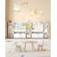 Toy Storage Units for Kids, Kids Bookshelf Children's Bookcase with Shelves and Drawers, Toy Organiser with Display Rack for Bedroom, Nursery, Playroom, Kindergarten, White -2108635615