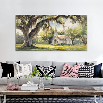  Toile de printemps, décorations murales sur toile, impressions de peinture de paysage de printemps, œuvre d'art pour le salon, affiche d'art arbre de forêt, grande impression d'art printanier pour la maison ou le bureau, 30 po x 60 po