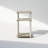 Ebern Designs Just Turn-N-Tube Open Storage Nightstand, 1 Pack, 3-Tier-813298048-861845755