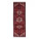 One-of-a-Kind 3'4'' x 9'11'' 1900s Area Rug in Red/Navy Blue