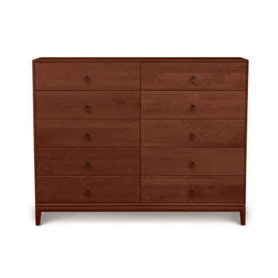 Mansfield 10 - Drawer Solid Wood Dresser