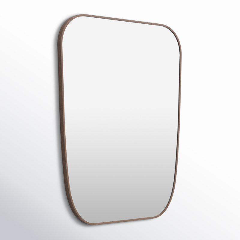 Miroir d'appoint Sérone, Noyer foncé